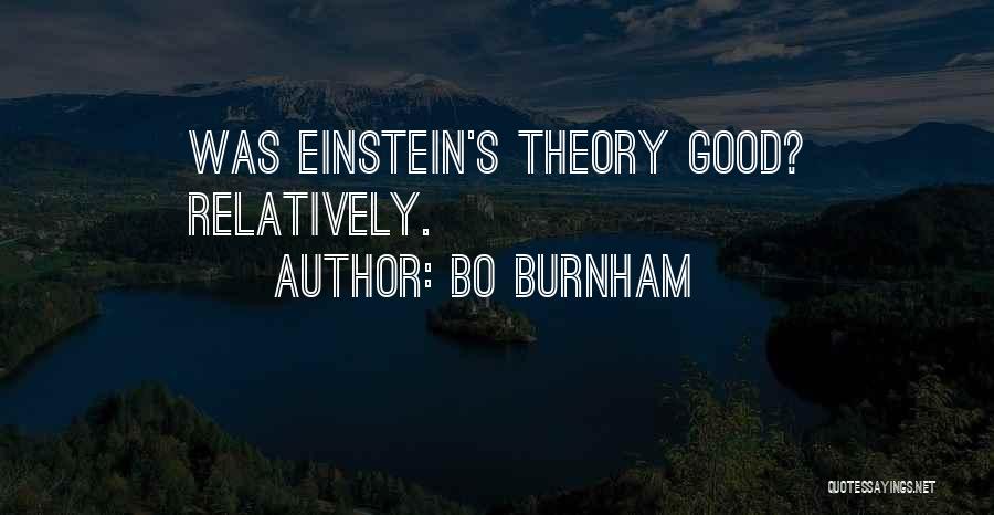 Bo Burnham Quotes: Was Einstein's Theory Good? Relatively.