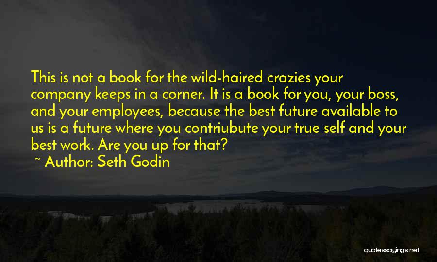 Seth Godin Quotes: This Is Not A Book For The Wild-haired Crazies Your Company Keeps In A Corner. It Is A Book For