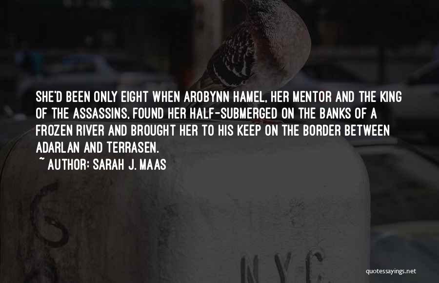 Sarah J. Maas Quotes: She'd Been Only Eight When Arobynn Hamel, Her Mentor And The King Of The Assassins, Found Her Half-submerged On The