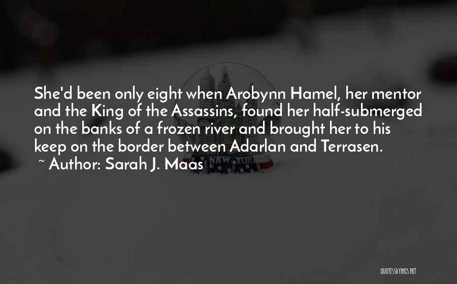 Sarah J. Maas Quotes: She'd Been Only Eight When Arobynn Hamel, Her Mentor And The King Of The Assassins, Found Her Half-submerged On The