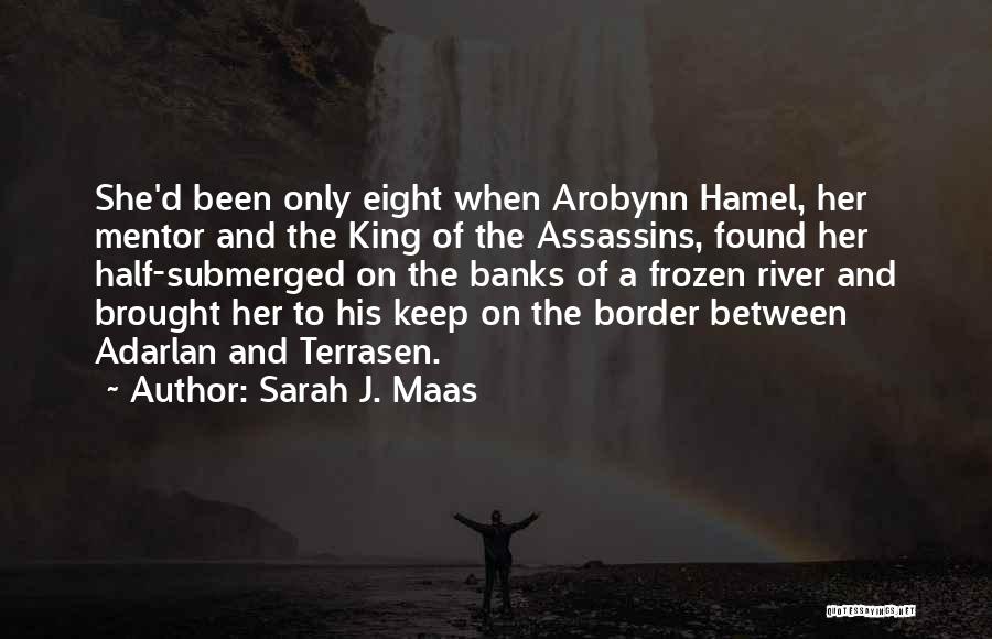 Sarah J. Maas Quotes: She'd Been Only Eight When Arobynn Hamel, Her Mentor And The King Of The Assassins, Found Her Half-submerged On The