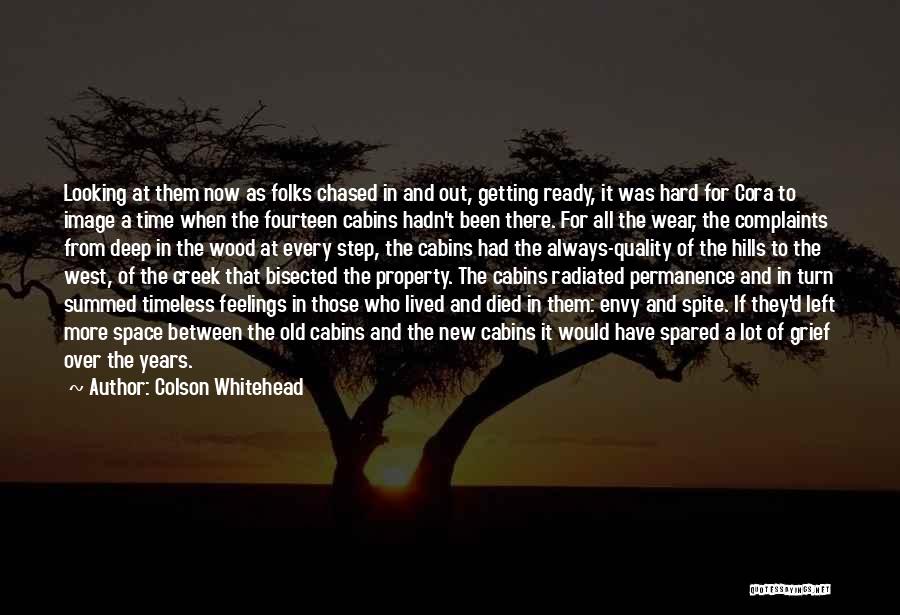 Colson Whitehead Quotes: Looking At Them Now As Folks Chased In And Out, Getting Ready, It Was Hard For Cora To Image A
