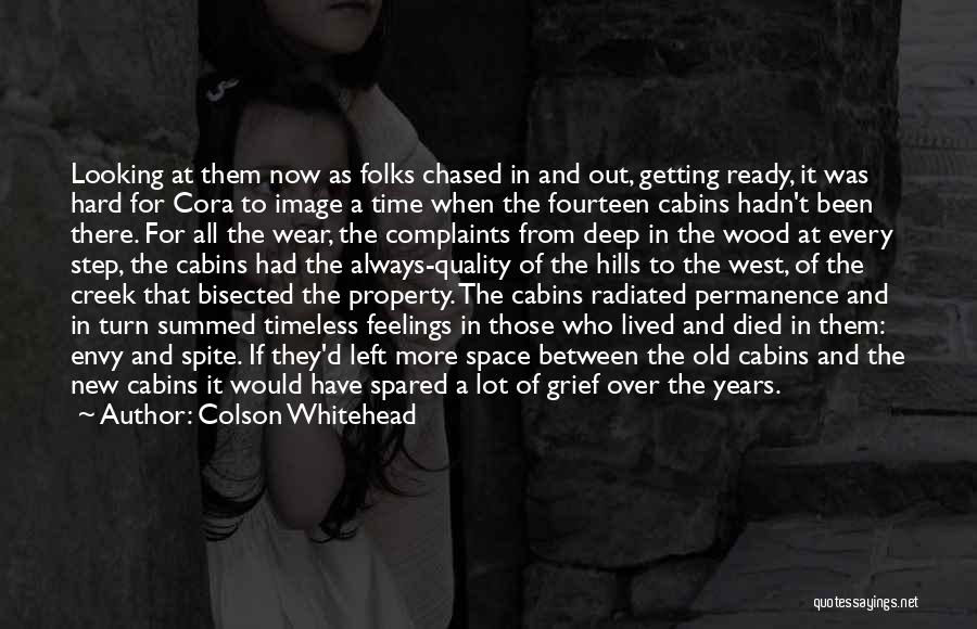 Colson Whitehead Quotes: Looking At Them Now As Folks Chased In And Out, Getting Ready, It Was Hard For Cora To Image A