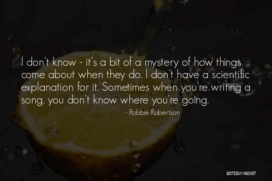 46 And 2 Tattoo Quotes By Robbie Robertson