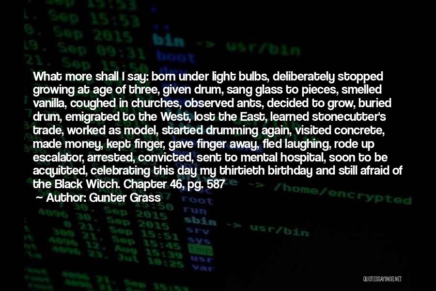 46 Birthday Quotes By Gunter Grass