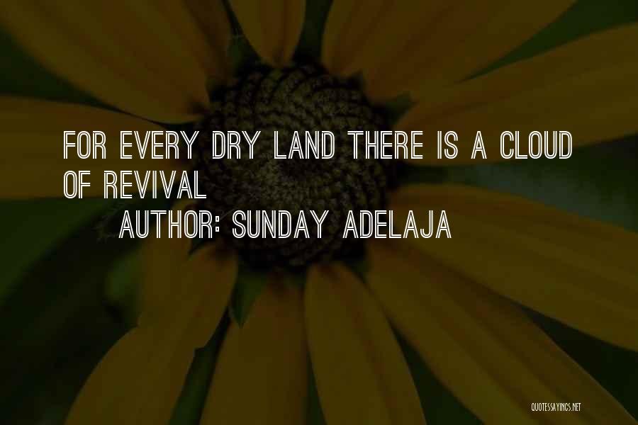 Sunday Adelaja Quotes: For Every Dry Land There Is A Cloud Of Revival