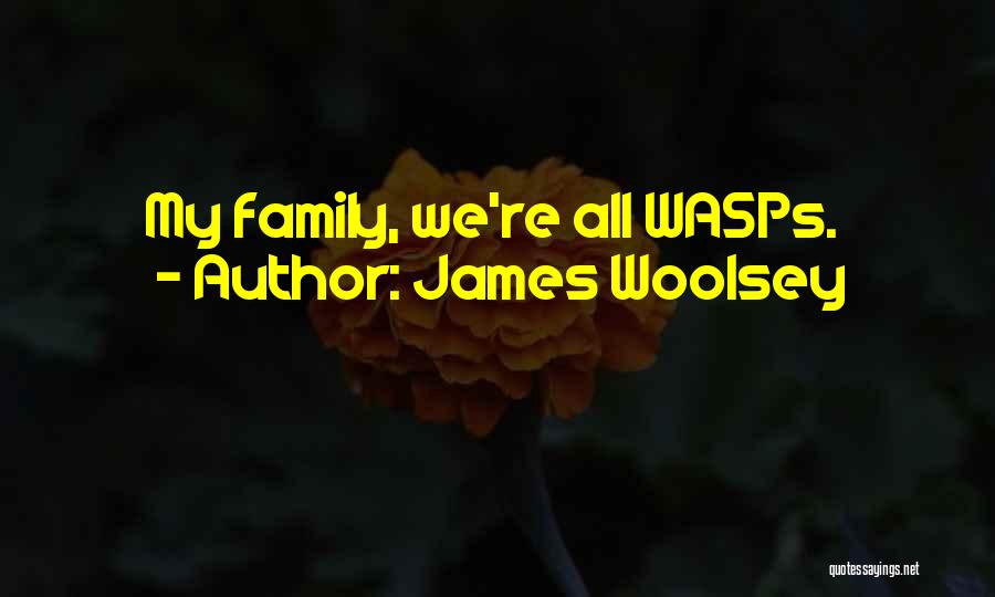 James Woolsey Quotes: My Family, We're All Wasps.