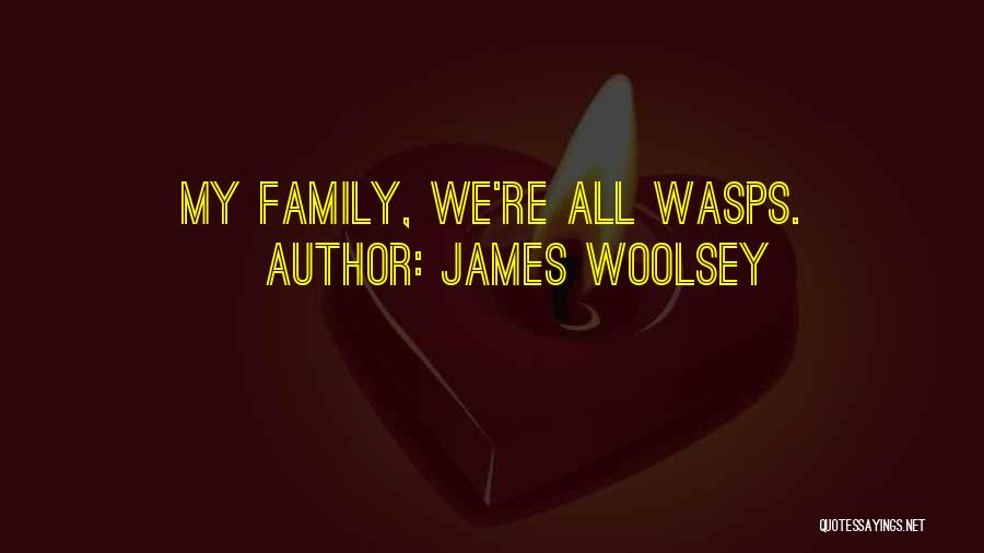 James Woolsey Quotes: My Family, We're All Wasps.