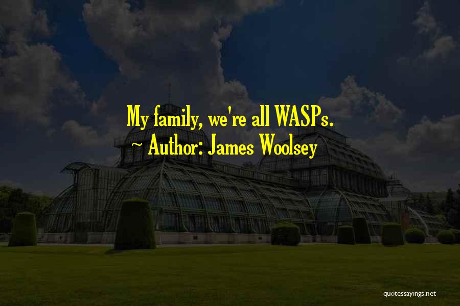 James Woolsey Quotes: My Family, We're All Wasps.