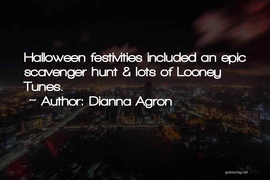 Dianna Agron Quotes: Halloween Festivities Included An Epic Scavenger Hunt & Lots Of Looney Tunes.