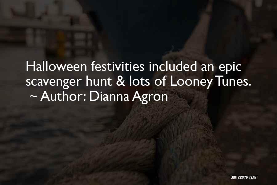 Dianna Agron Quotes: Halloween Festivities Included An Epic Scavenger Hunt & Lots Of Looney Tunes.