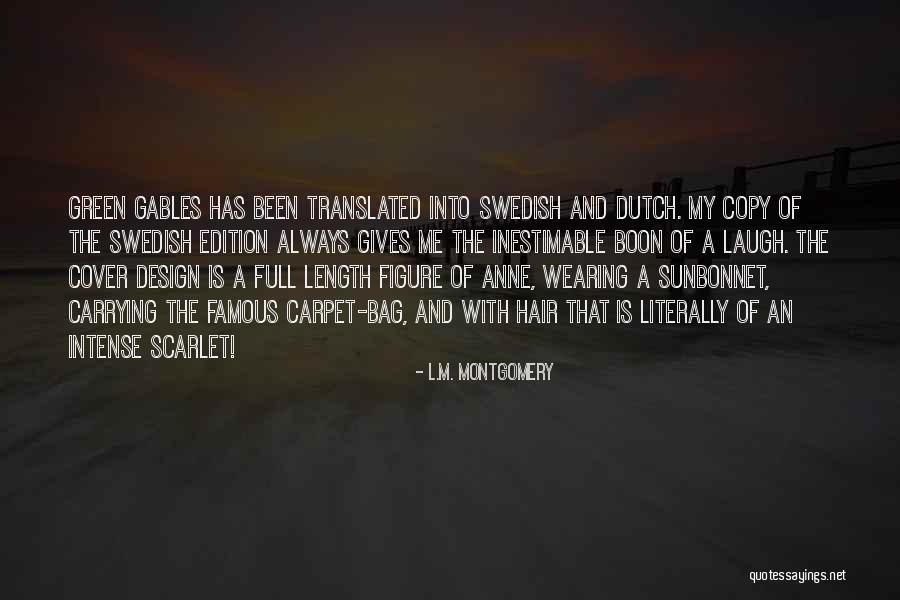 4as Of Marketing Quotes By L.M. Montgomery 4as Of Marketing Quotes By L.M. Montgomery