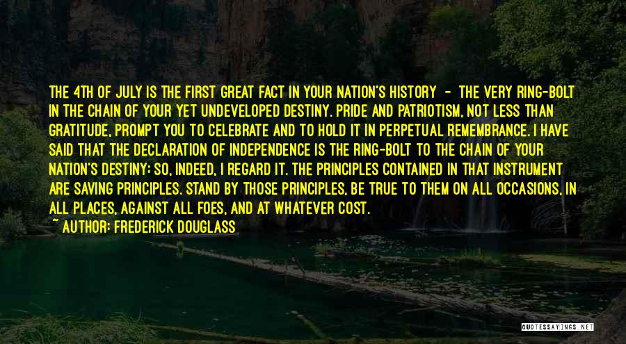 4th Of July Quotes By Frederick Douglass