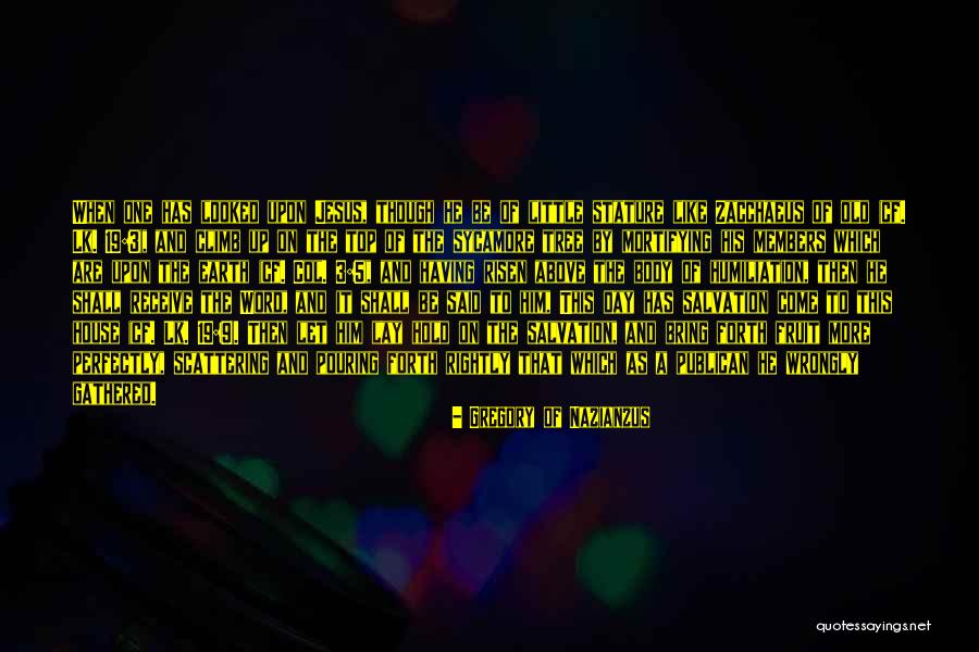 5-7 Word Quotes By Gregory Of Nazianzus 5-7 Word Quotes By Gregory Of Nazianzus