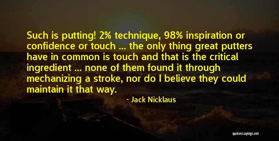5 Cm Per Sec Quotes By Jack Nicklaus 5 Cm Per Sec Quotes By Jack Nicklaus