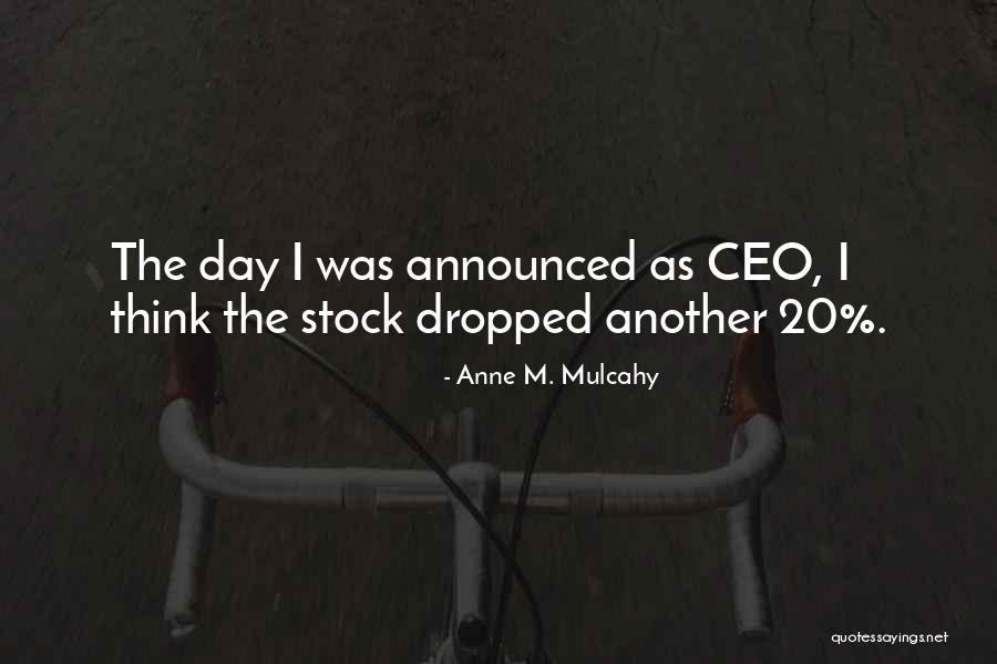 5 Day Stock Quotes By Anne M. Mulcahy