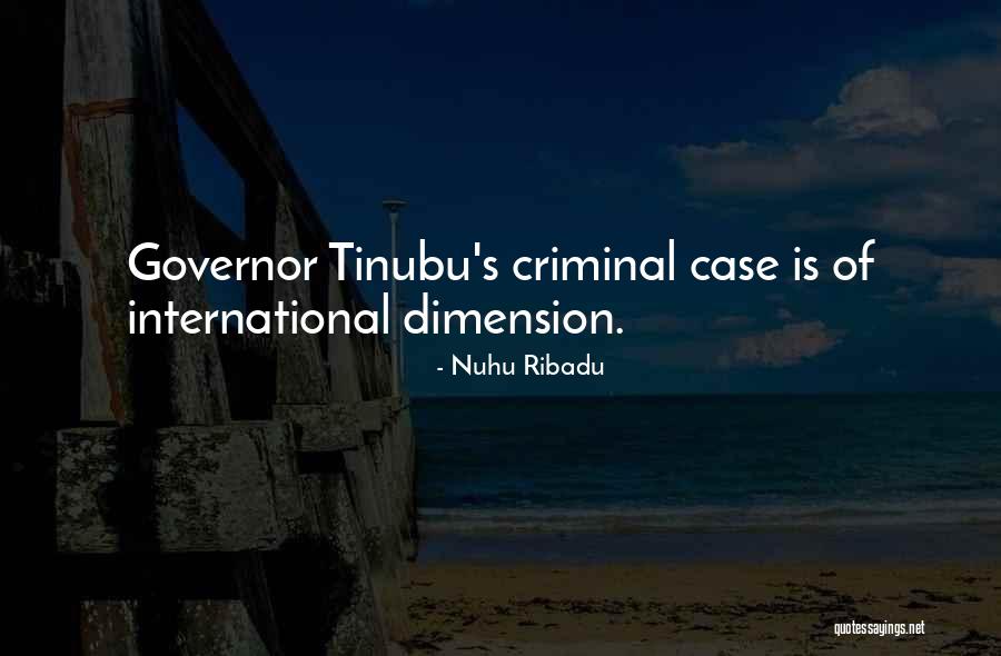 5 Dimension Quotes By Nuhu Ribadu