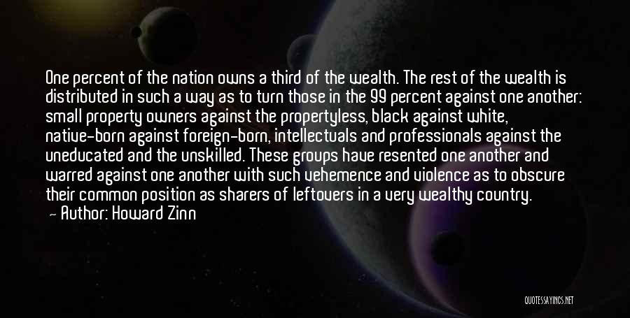 5 Percent Nation Quotes By Howard Zinn