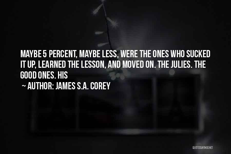 5 Percent Quotes By James S.A. Corey