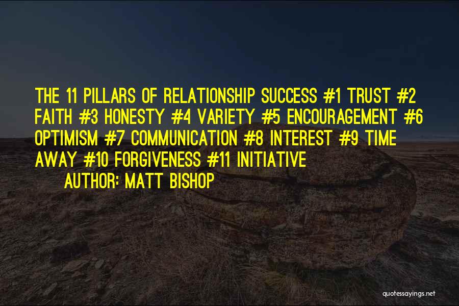 5 Pillars Quotes By Matt Bishop