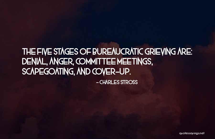 5 Stages Of Grief Quotes By Charles Stross