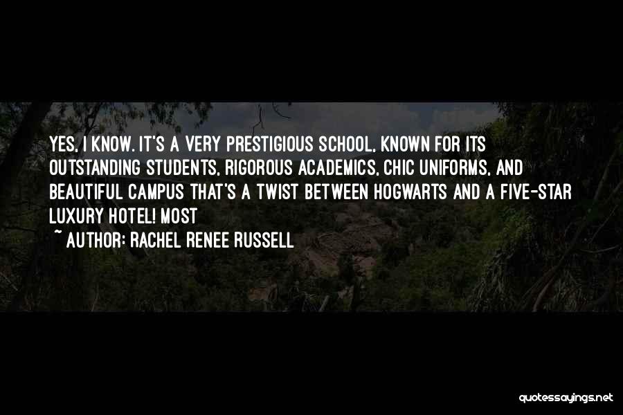 5 Star Hotel Quotes By Rachel Renee Russell