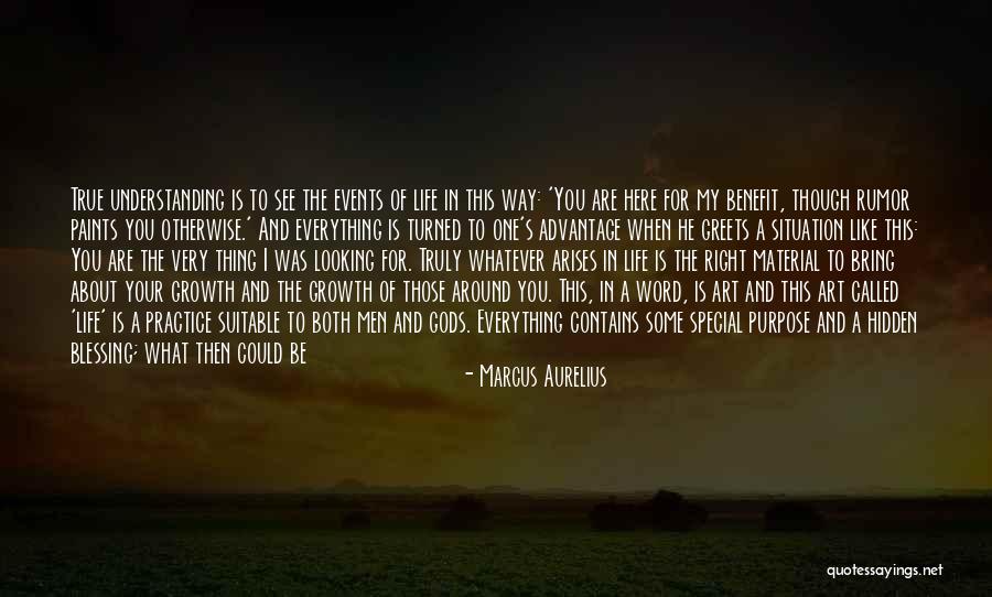 5 Word Art Quotes By Marcus Aurelius