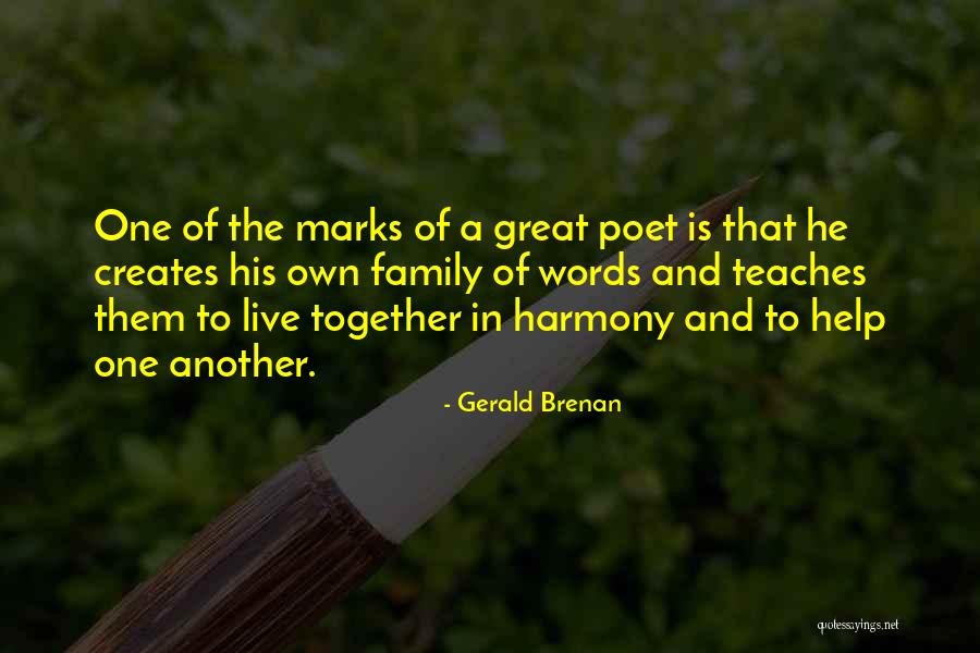 5 Words Less Quotes By Gerald Brenan