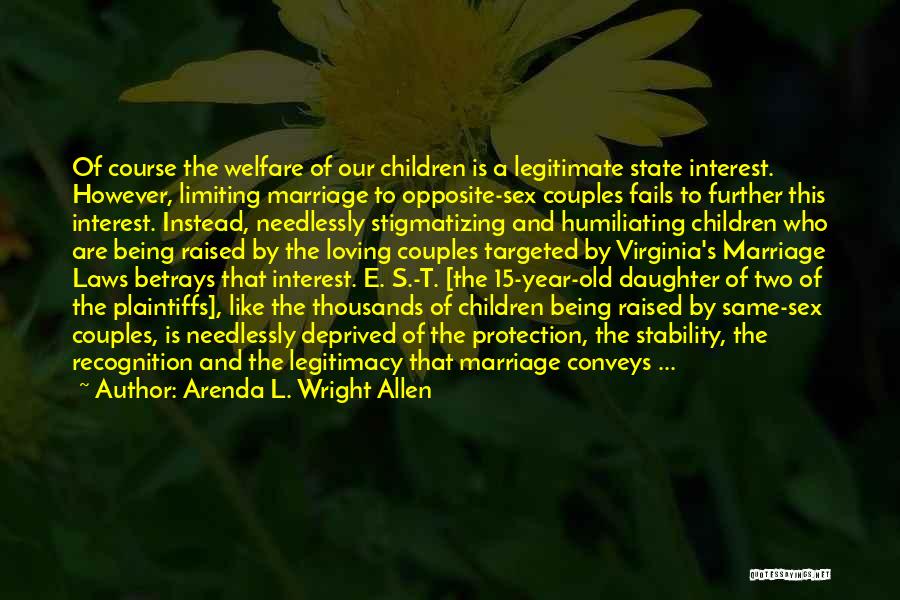 5 Year Marriage Quotes By Arenda L. Wright Allen