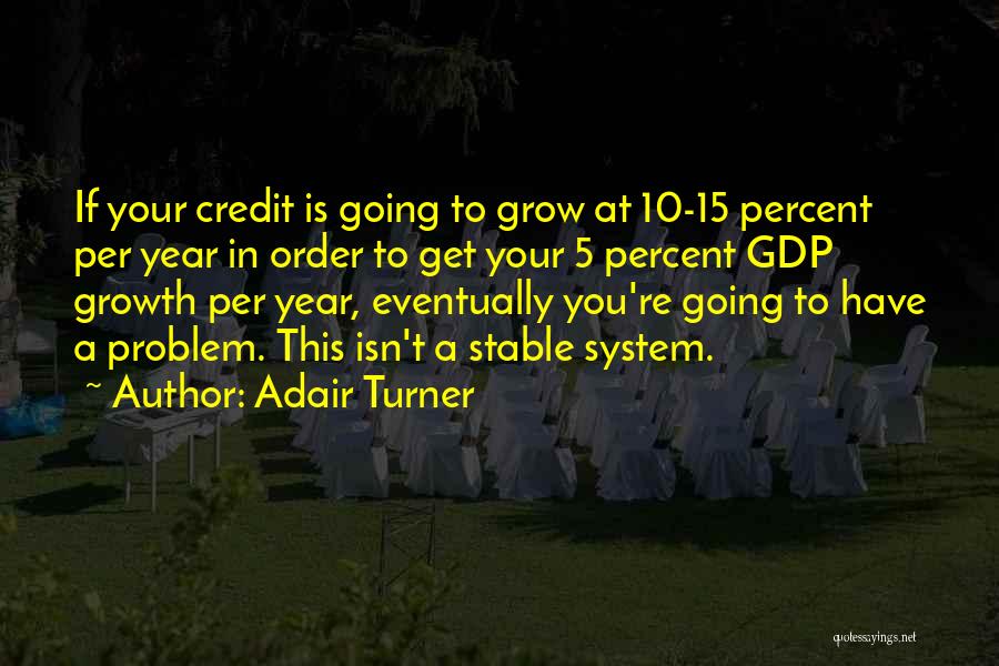 5 Year Quotes By Adair Turner