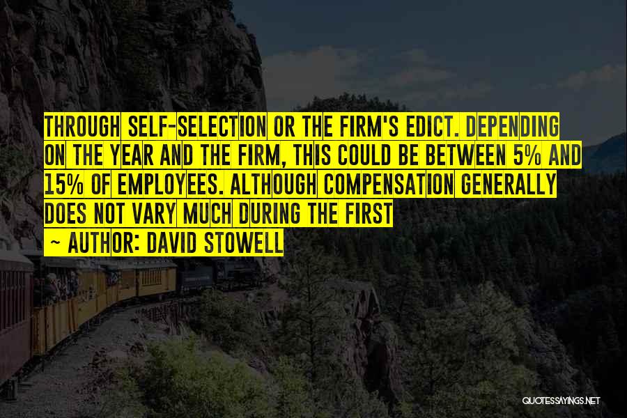 5 Year Quotes By David Stowell