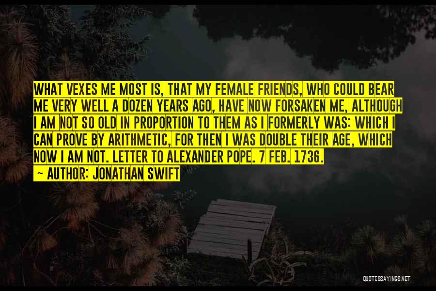 5 Years Of Friendship Quotes By Jonathan Swift