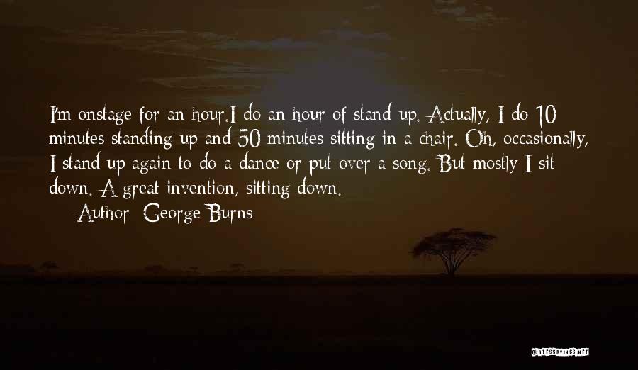 50 And Over Quotes By George Burns