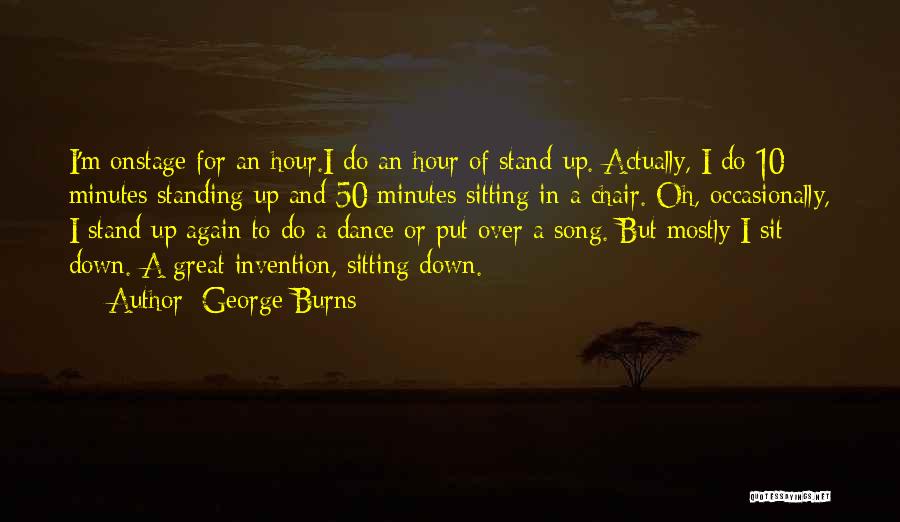 50 Best Song Quotes By George Burns