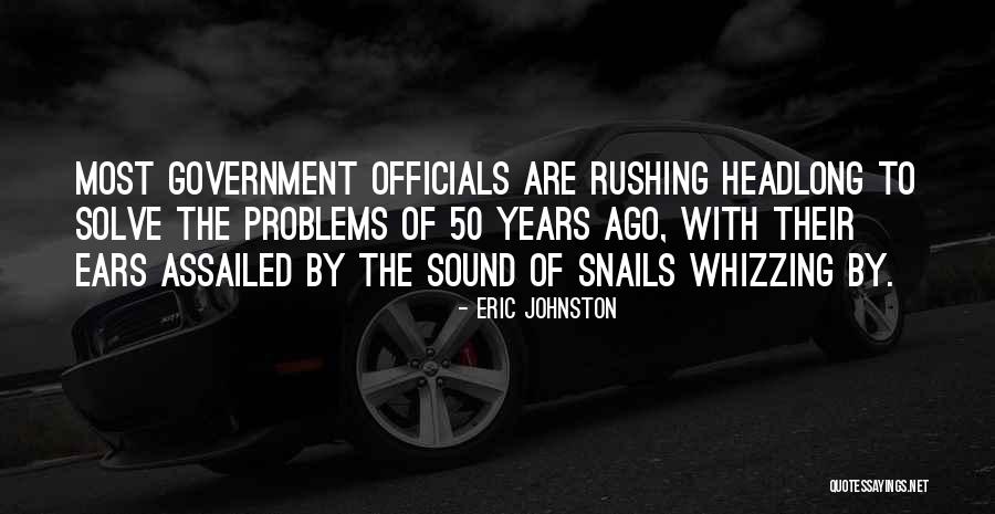 50 Years Ago Quotes By Eric Johnston