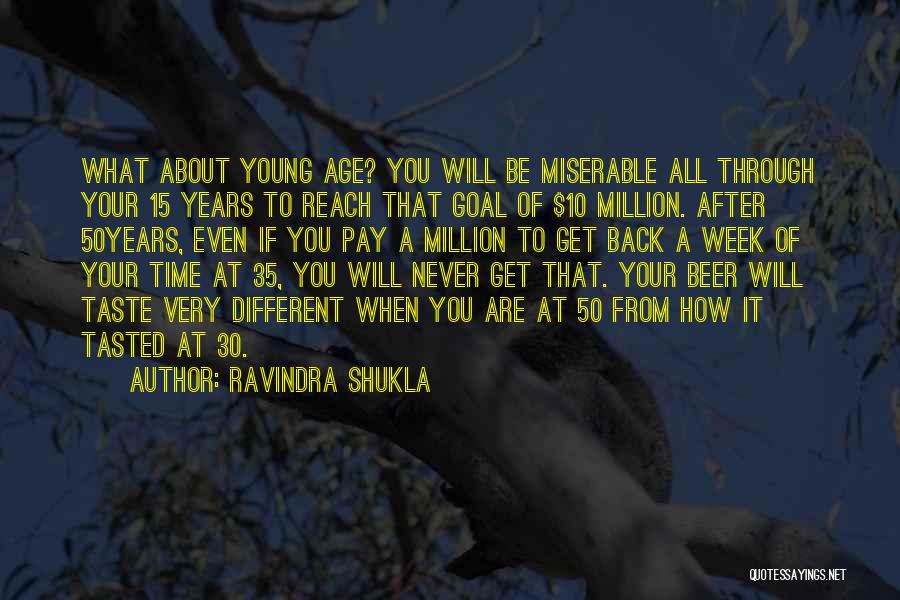 50 Years Of Age Quotes By Ravindra Shukla