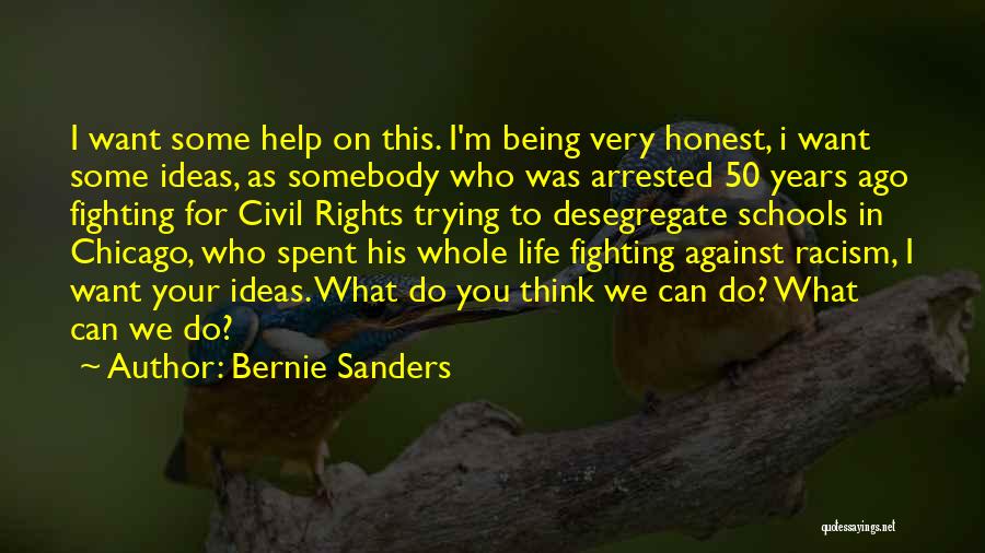 50 Years Of School Quotes By Bernie Sanders