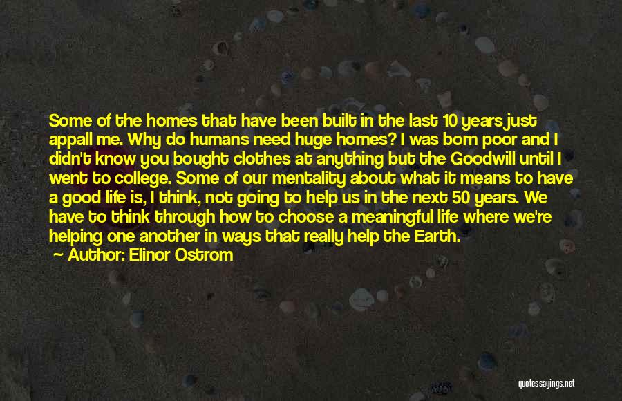 50 Years Quotes By Elinor Ostrom