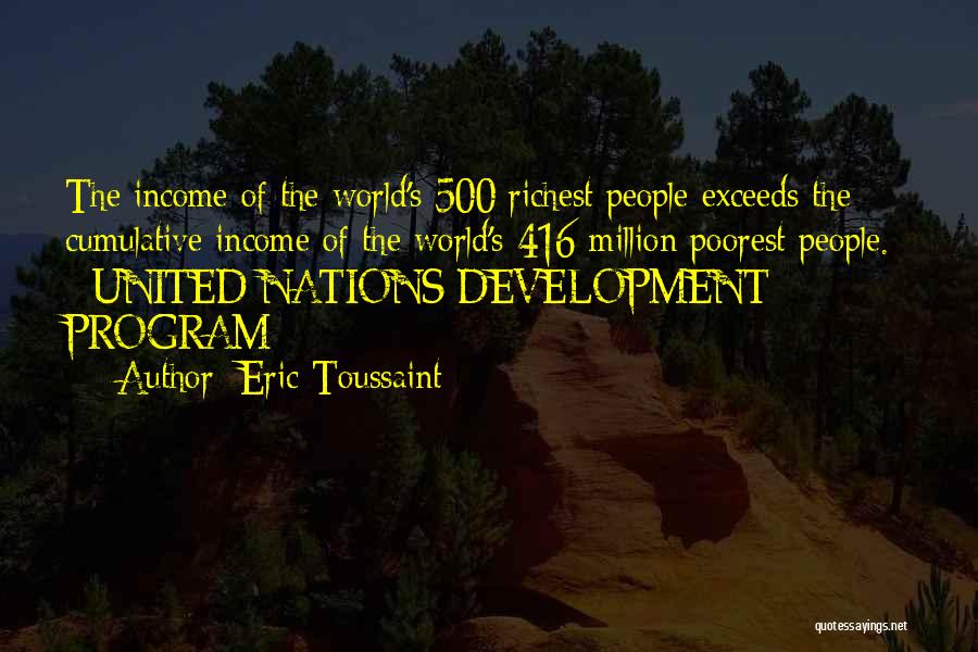 500 Nations Quotes By Eric Toussaint