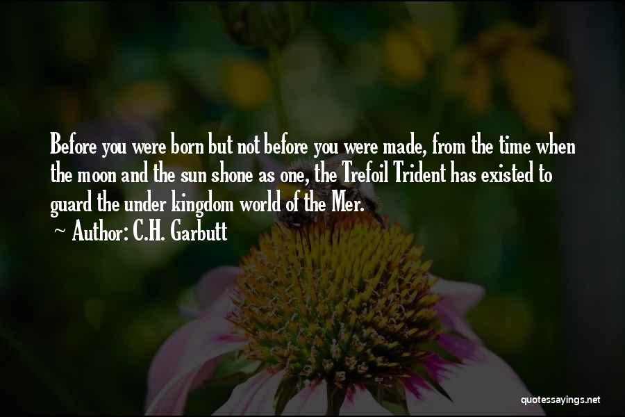 C.H. Garbutt Quotes: Before You Were Born But Not Before You Were Made, From The Time When The Moon And The Sun Shone
