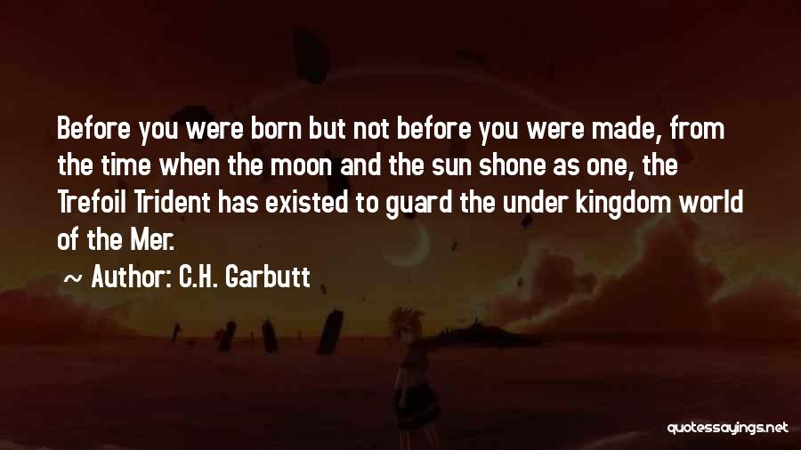 C.H. Garbutt Quotes: Before You Were Born But Not Before You Were Made, From The Time When The Moon And The Sun Shone