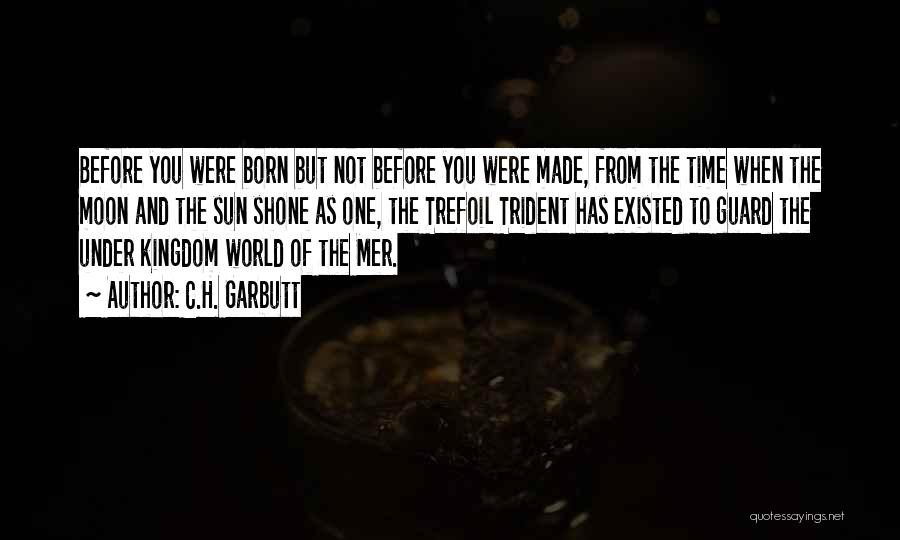 C.H. Garbutt Quotes: Before You Were Born But Not Before You Were Made, From The Time When The Moon And The Sun Shone