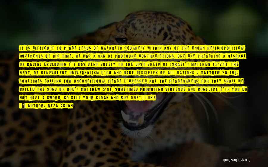 Reza Aslan Quotes: It Is Difficult To Place Jesus Of Nazareth Squarely Within Any Of The Known Religiopolitical Movements Of His Time. He