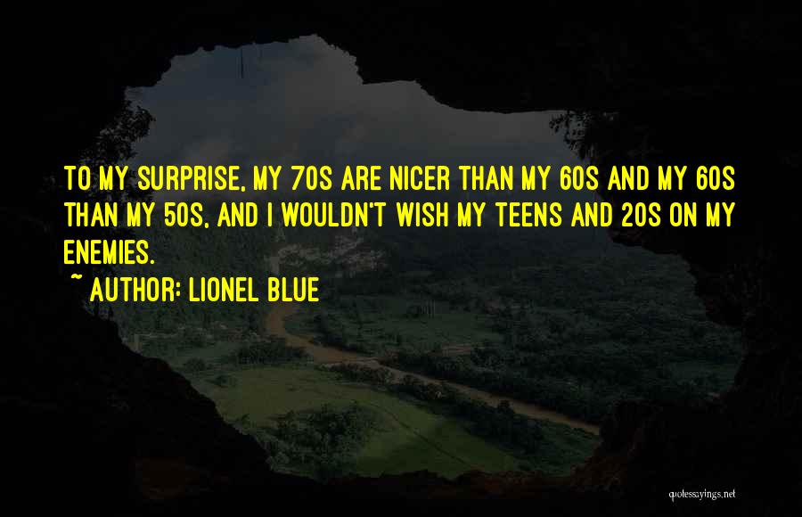 50s Birthday Quotes By Lionel Blue