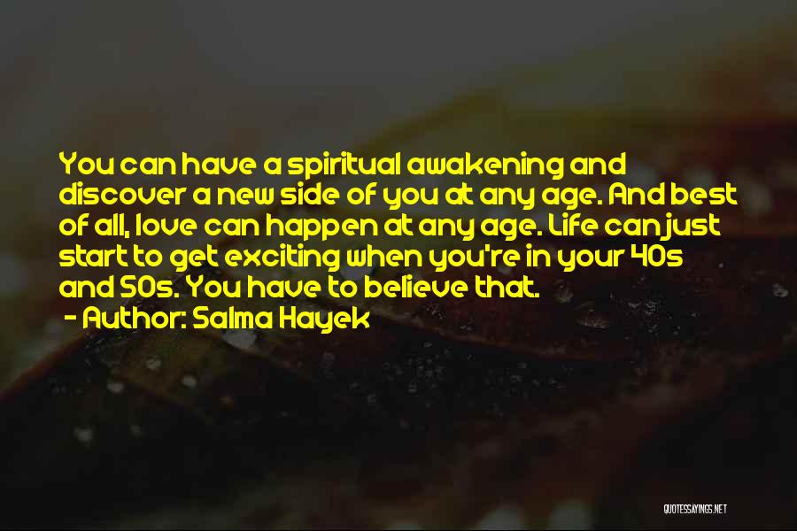 50s Love Quotes By Salma Hayek