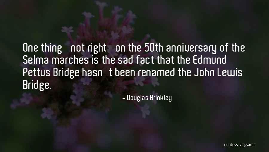 50th Quotes By Douglas Brinkley