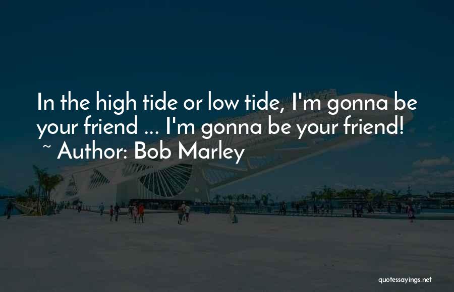 Bob Marley Quotes: In The High Tide Or Low Tide, I'm Gonna Be Your Friend ... I'm Gonna Be Your Friend!
