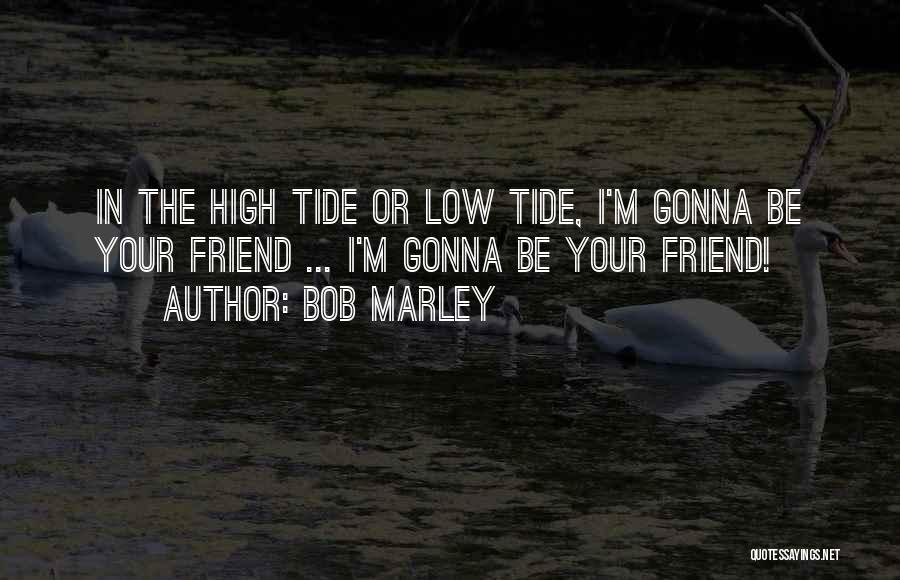 Bob Marley Quotes: In The High Tide Or Low Tide, I'm Gonna Be Your Friend ... I'm Gonna Be Your Friend!