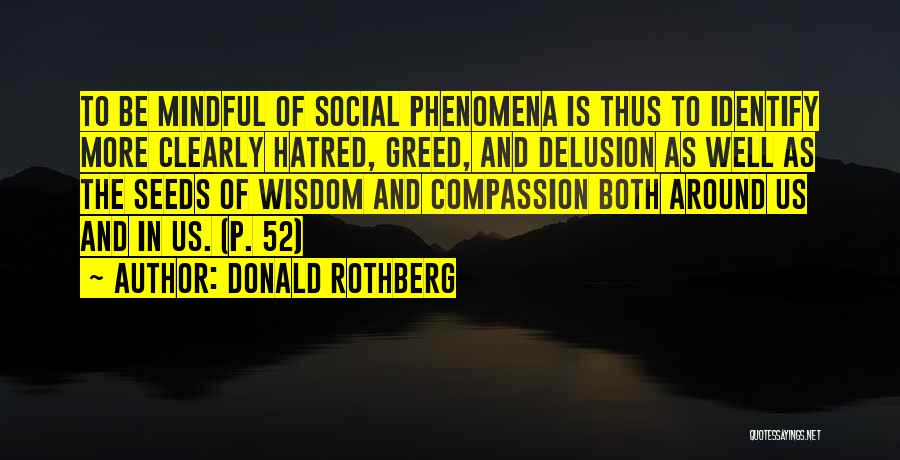 52 Social Quotes By Donald Rothberg