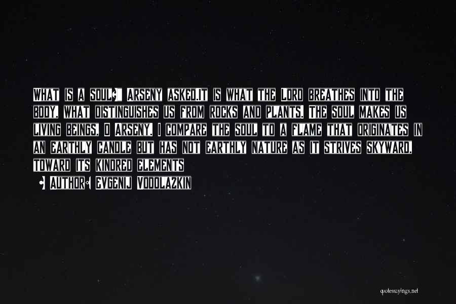 Evgenij Vodolazkin Quotes: What Is A Soul? Arseny Asked.it Is What The Lord Breathes Into The Body, What Distinguishes Us From Rocks And